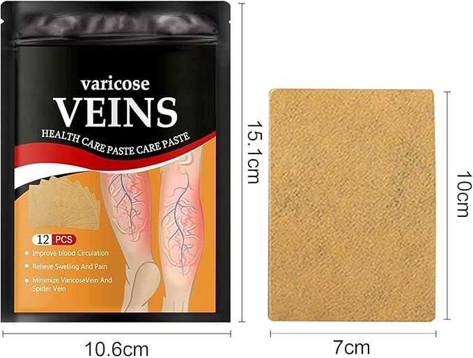 Varicose Vein Care Patches (12 Patches)