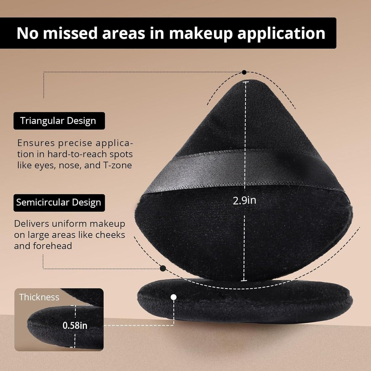 VelvetBlend Powder Puff
Smooth, Flawless & Airbrushed Makeup Finish Every Day