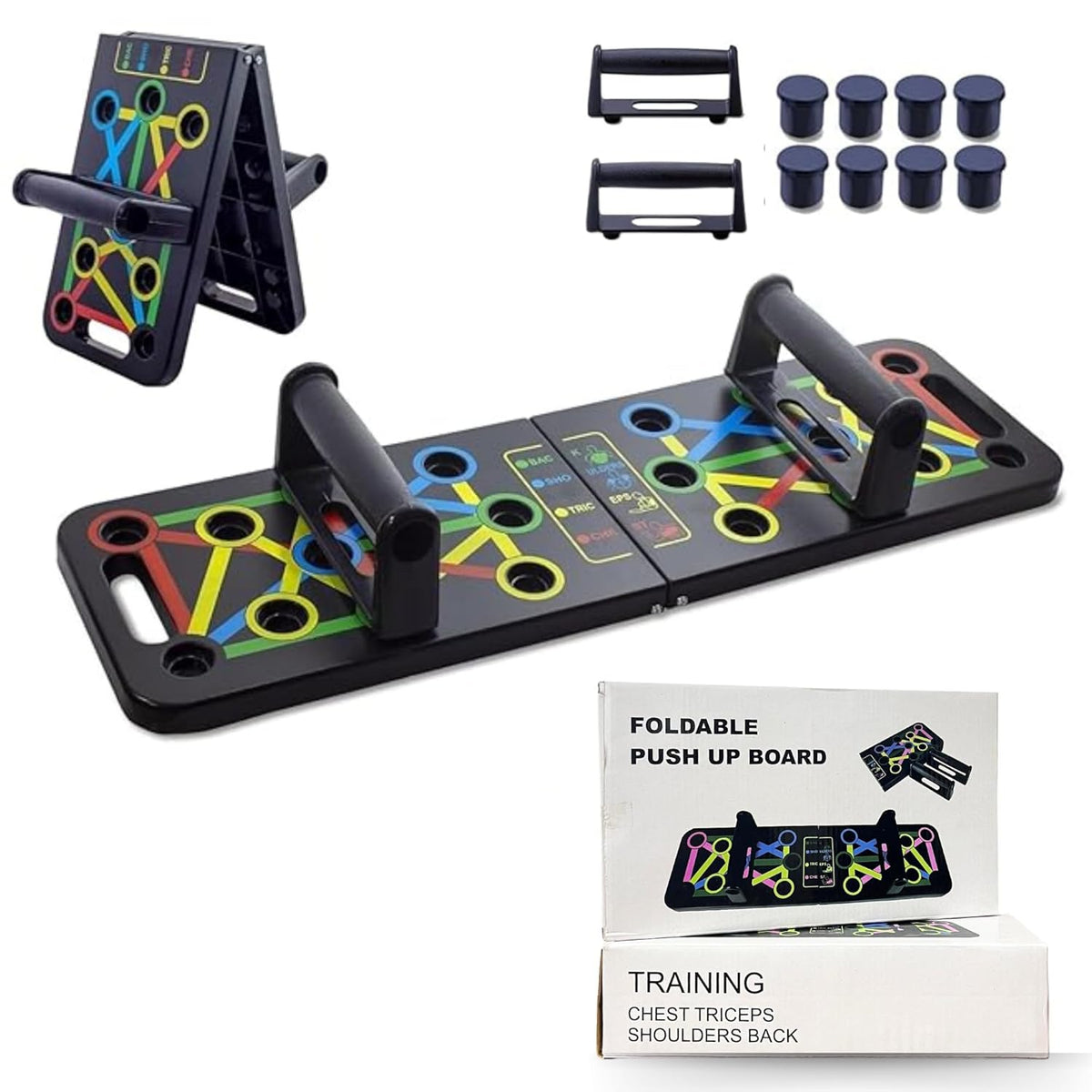 Premium 15-in-1 Push-Up Board (Home Workout System)