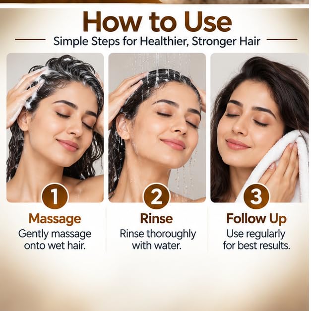 Xiraya 7 in 1 Repair Shampoo 200 ml with Biotin, Proteins & Fenugreek for Dry, Weak & Damaged Hair, Nourishing Hydrating Shampoo for Stronger, Healthier-Looking Hair