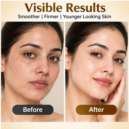 Xiraya Retinol 0.2% Face Cream with Bakuchiol & Vitamin E, Helps Improve the Appearance of Fine Lines, Deeply Moisturizes, Supports Smoother Looking Complexion, All Types, 50g