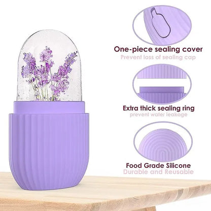 Ice Face Roller Silicone Facial Cube